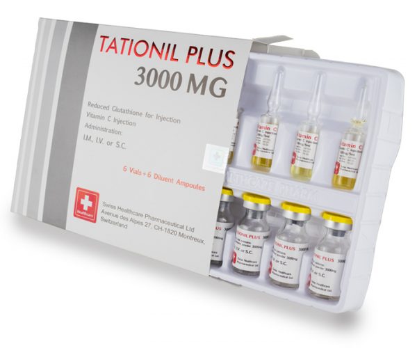 tationil plus 3000mg glutation empaque